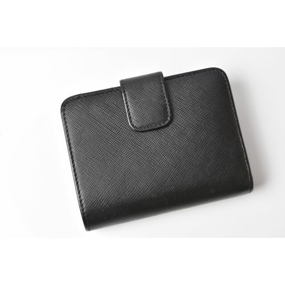Prada Black Saffiano Wallet - Picture 1 of 10